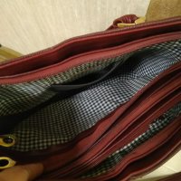 Дамска чанта в цвят бордо , снимка 3 - Чанти - 38816606