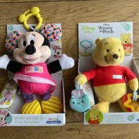 Детски играчки - Мини Маус и Мечо Disney Baby 6m+, снимка 1 - Кукли - 39670896