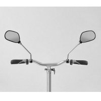 Огледала за велосипед със светлоотразителна лента, 2бр., снимка 3 - Части за велосипеди - 35982820