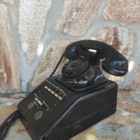 Старинен ретро телефон, снимка 3 - Антикварни и старинни предмети - 41678228