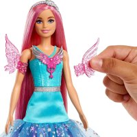 Barbie Doll HLC31 with Two Fairytale Pets and Fantasy Dress, Barbie “Malibu”, снимка 5 - Кукли - 41862588