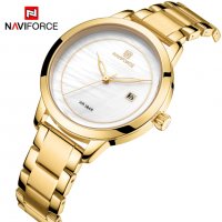 Дамски часовник NAVIFORCE Clarity Gold/White 5008 GW. , снимка 2 - Дамски - 34743466