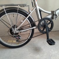 Сгъваем велосипед Foorry 20" (сив), снимка 5 - Велосипеди - 39959122