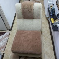 Холов диван с фотьойл, снимка 4 - Дивани и мека мебел - 38760465