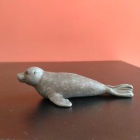 Колекционерска фигурка Schleich Grey Seal Сиво Тюлен 1999 14171, снимка 2 - Колекции - 41575459