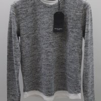 Мъжки пуловер "Brave soul", grey, размери - S, M, L и XL.                 , снимка 2 - Пуловери - 39004546