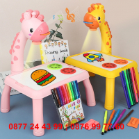 Детски проектор за рисуване 2 в 1 | масичка с проектор за рисуване - КОД 3290, снимка 4 - Рисуване и оцветяване - 36429509