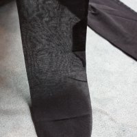 Antie M/L черни чорапи за жартиери с ръб отзад и красива дантела, снимка 7 - Бельо - 38652476