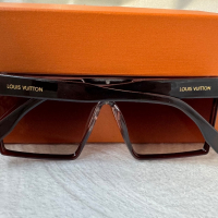 Louis Vuitton 2023 висок клас мъжки слънчеви очила маска Дамски Унисекс, снимка 10 - Слънчеви и диоптрични очила - 44797369