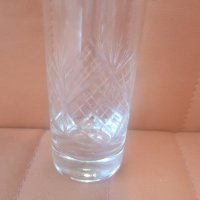 Кристални чаши за безалкохолно, ръчна гравюра – 6 бр, снимка 4 - Чаши - 41990832