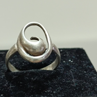 сребърен пръстен ЖД6, снимка 4 - Пръстени - 44697484