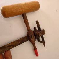Стара чертилка пергел, снимка 4 - Други ценни предмети - 41705767