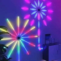 Нова LED лента Фойерверки светлина/синхронизиране с музика/Бар Парти Дом, снимка 3 - Декорация за дома - 41661624