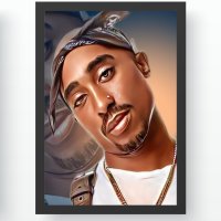 Hip-Hop / Rap постери с рамка, снимка 11 - Картини - 42005826