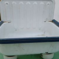 Стара емайлирана мивка, снимка 2 - Мивки - 36239942