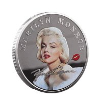Marilyn Monroe монета - Silver, снимка 2 - Нумизматика и бонистика - 41635568