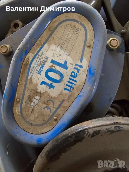 Механичен Телфер 10 т, снимка 1