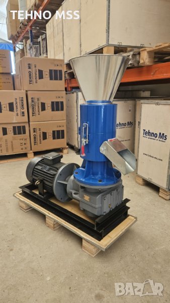 Машина за пелети MKL-200 /100 кг/час/ 7,5 kW / 1500 об/мин, снимка 1