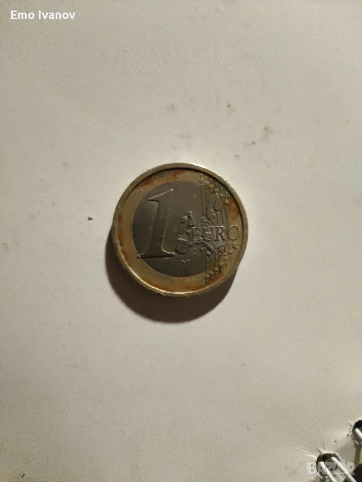 1 evro 2002 italy, снимка 1