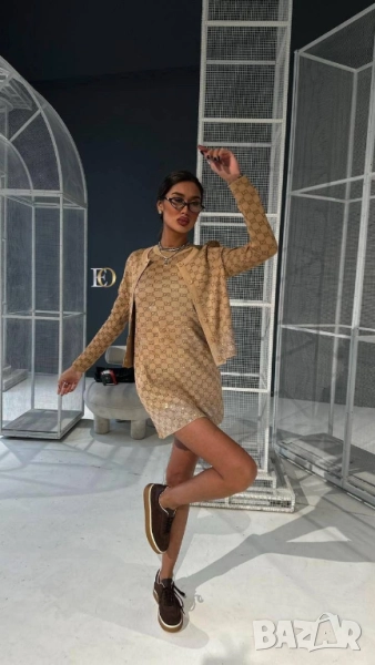 жилетка и рокля gucci , снимка 1