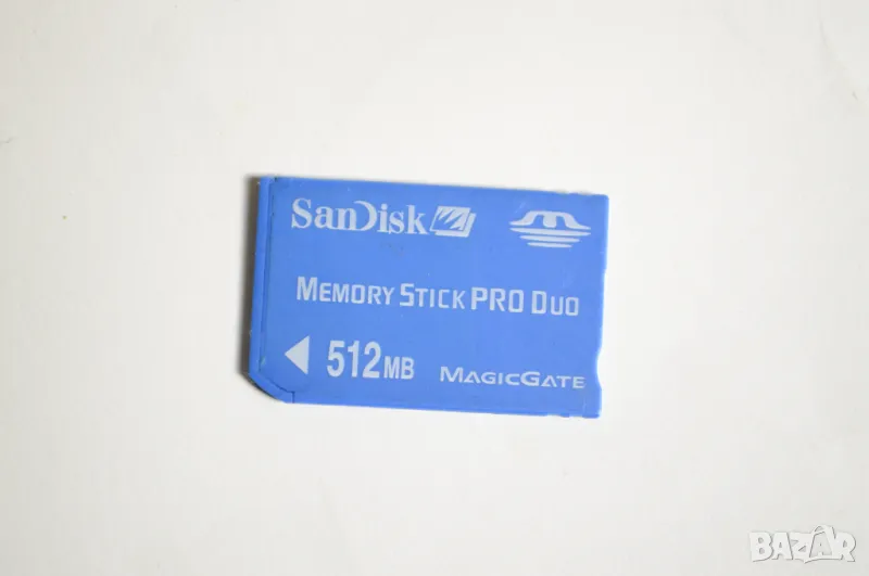 Memory stick pro duo карта памет 512mb, снимка 1