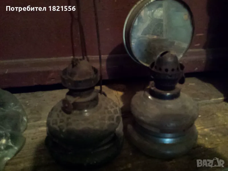 газови лампи - фенери (2 броя), снимка 1