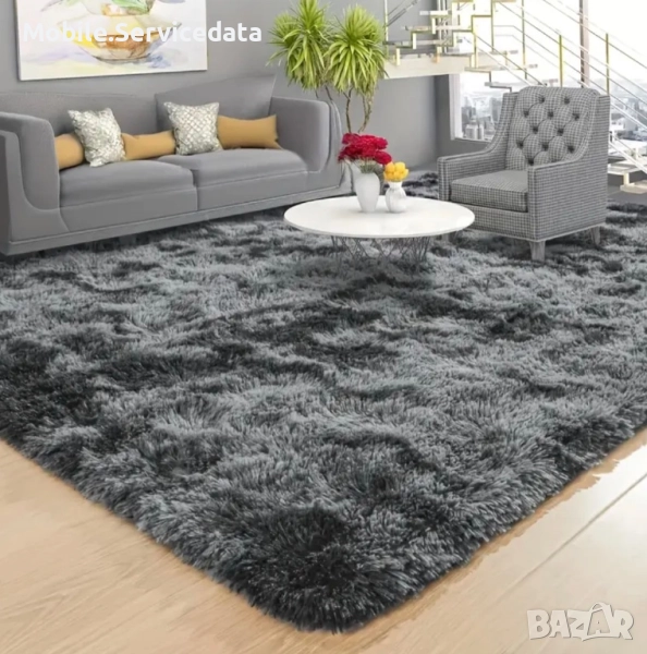 Луксозна Мека Постелка от изкуствена кожа 120х200см, снимка 1