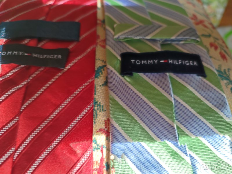 3 вратовръзки Tommy Hilfiger 2коприна 1памук , снимка 1