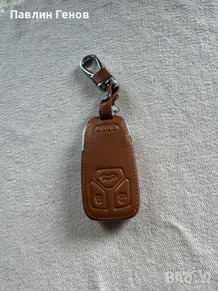 НОВ Кожен калъф за СМАРТ ключ Audi, снимка 1