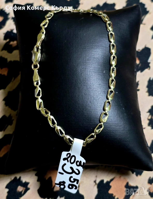⚠️ПРОМОЦИЯ!!!⚠️ 📿ЗЛАТНА ГРИВНА ⚖️ 3,56 гр./14 карата 🤚 20 см, снимка 1