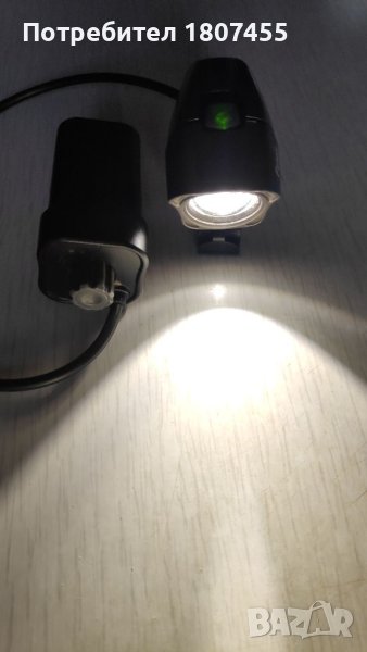 Fenix водоустойчив фар за велосипед 350 лумена с драйвър и степени, снимка 1