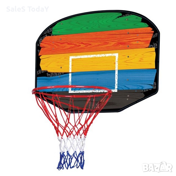 Баскетболен кош за стена, 80x60см, снимка 1