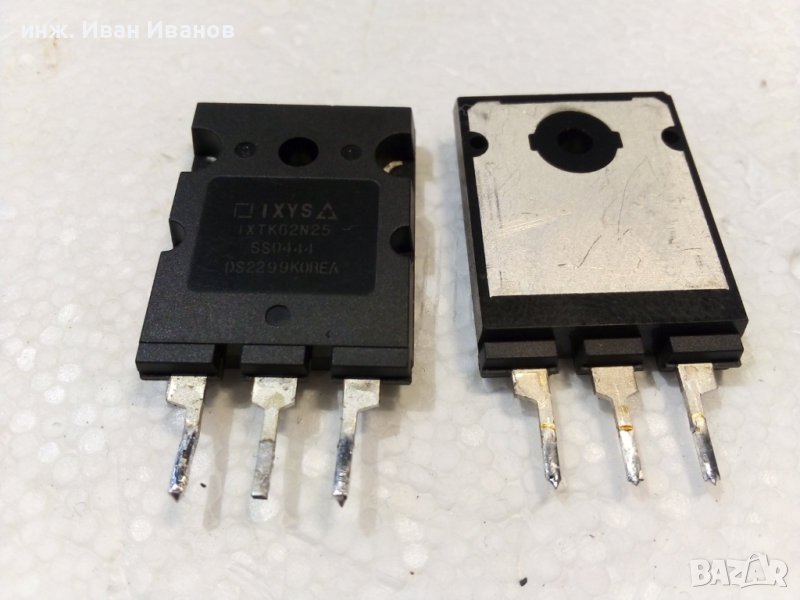MOSFET транзистори IXTK62N25 250V, 62A, 35mΩ,390W, корпус TO-264, снимка 1