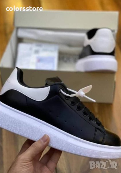 Unisex  черни кецове  Alexander McQueen код P307S, снимка 1