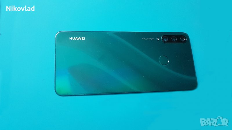 Заден капак с пръстов отпечатък Huawei Y6p, снимка 1