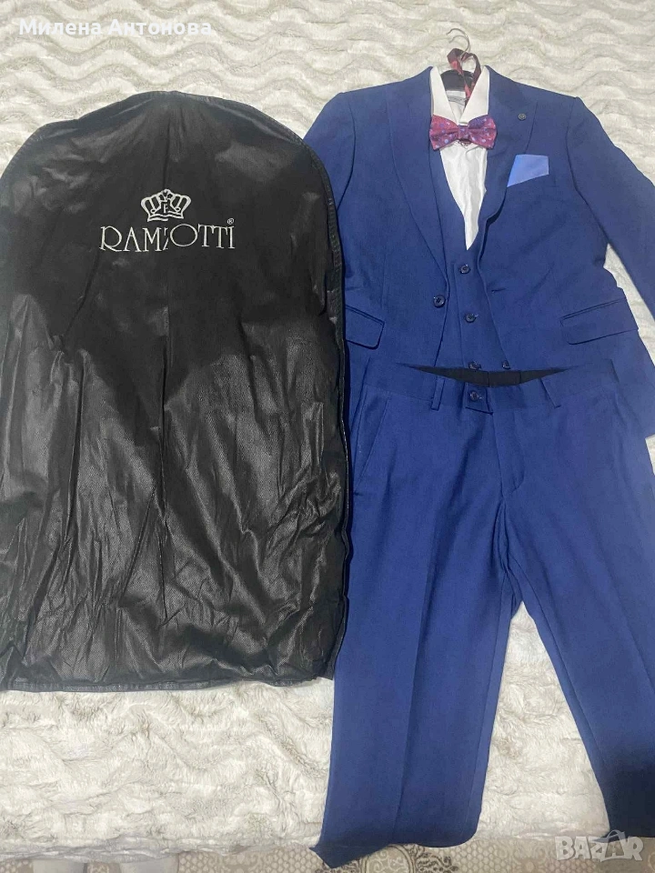 Мъжки син костюм!, снимка 1