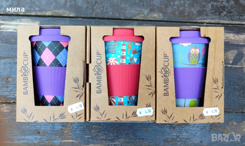 Бамбукова еко чаша, снимка 1