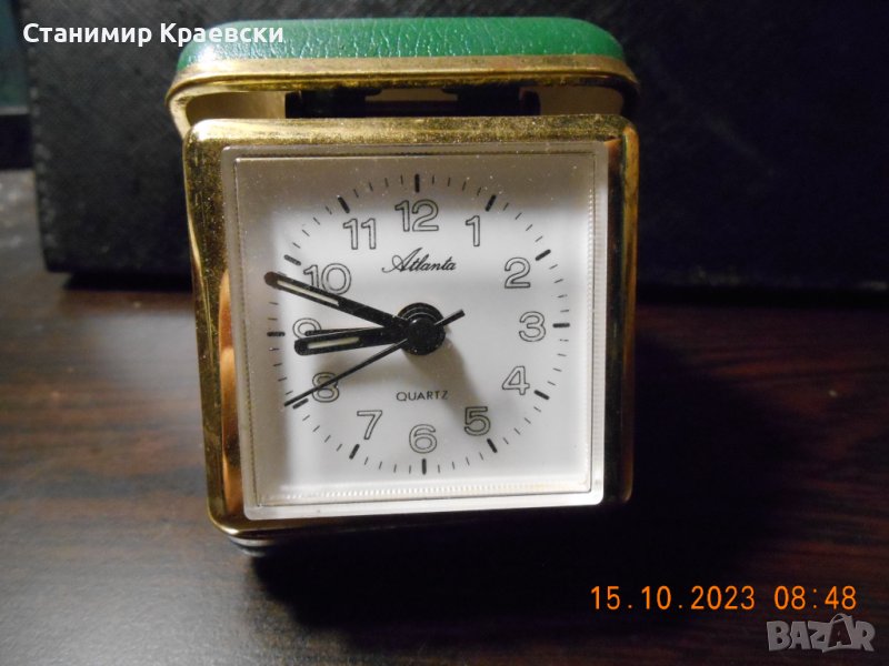 Atlanta Travel Alarm Clock quarz vintage95, снимка 1