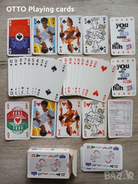 Стари карти за игра, снимка 1