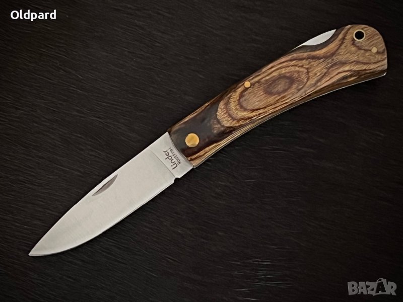 Сгъваем нож (острието - 8,2 см) за лов, туризъм или къмпинг Linder. Reisender Medium (330410), снимка 1