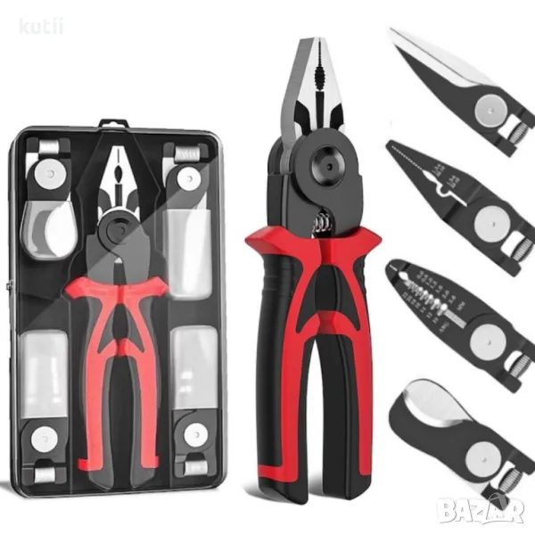 🔥САМО СЕГА!🔥НАМАЛЕНИЕ НА МНОГОФУНКЦИОНАЛНИ КЛЕЩИ 5 В 1 🔥  🔥ПРОМО ЦЕНА 48.99 лв🔥, снимка 1