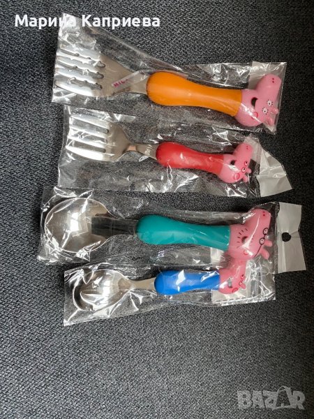 Метални прибори на Пепа, снимка 1