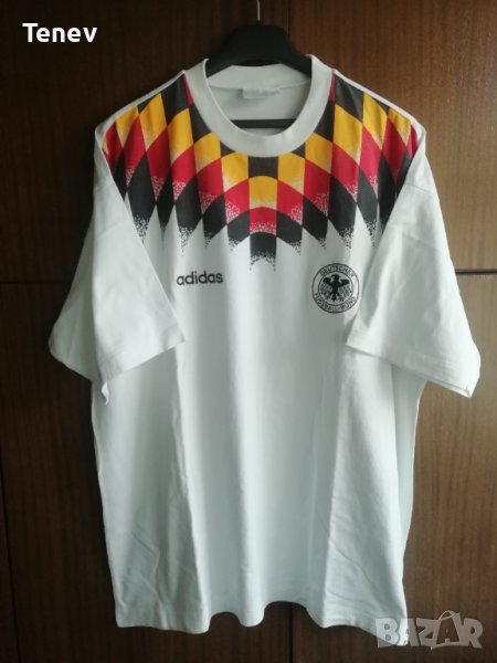 Germany Adidas 1994 Vintage Оригинална Футболна Тениска Фланелка Германия Адидас Ретро Екип , снимка 1