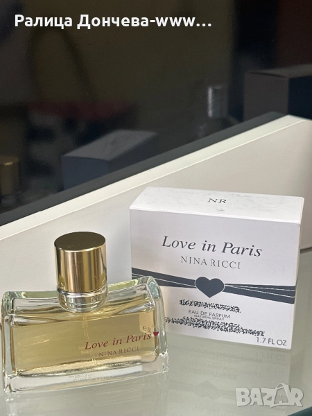 Парфюм в транспортна опаковка-Nina Ricci Love in Paris, снимка 1