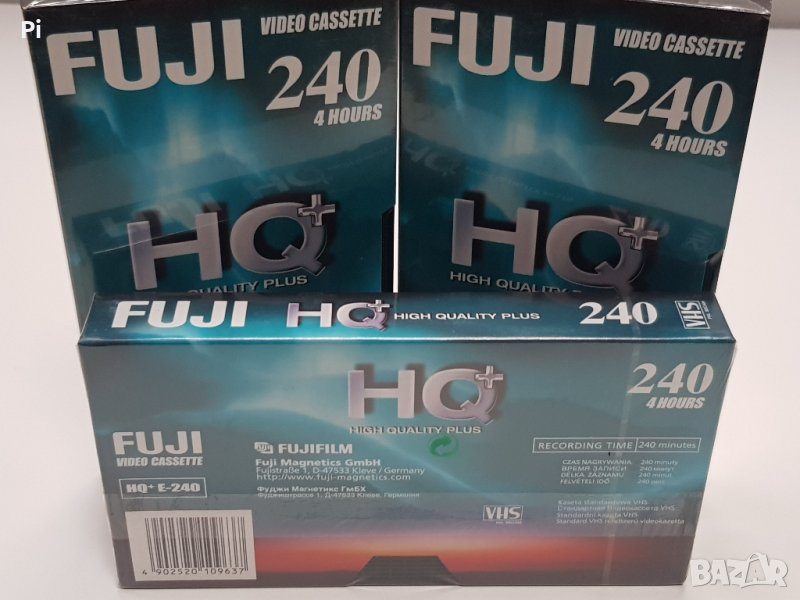 Видеокасета VHS Fuji HQ+ E-240 - НОВА , снимка 1