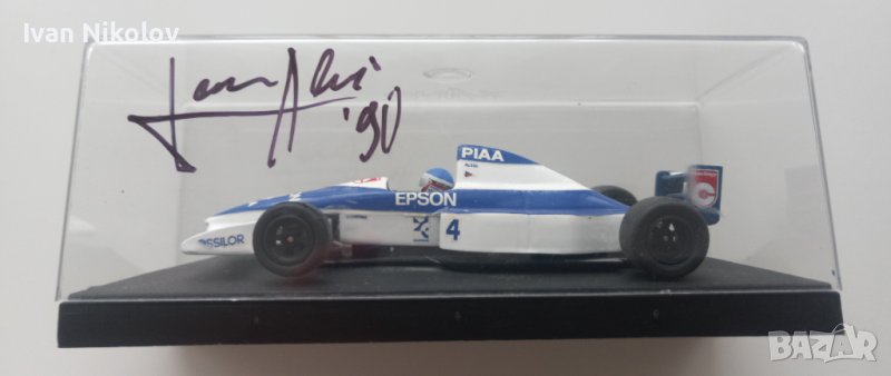 1/43 Tyrell-Ford 019 Jean Alesi by Onyx с автограф от Алези!, снимка 1