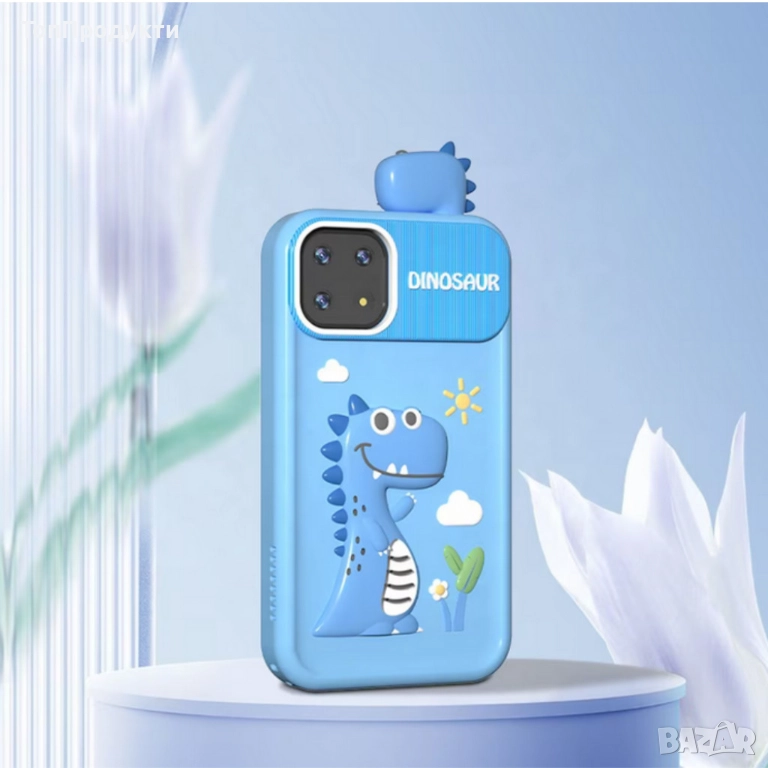 Детски смарт телефон P1 Plus с игри и двойна камера – 2.8″ IPS дисплей, 8GB памет и силиконов калъф, снимка 1