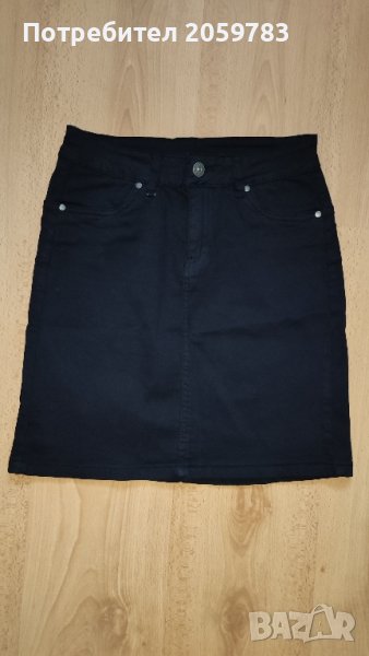 Черна дънкова пола , снимка 1
