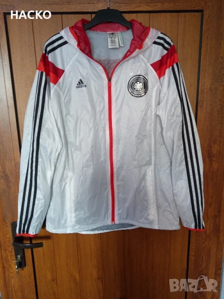 ПРОМО ЦЕНА adidas Ветровка на Германския Националния Отбор Размер L 100% Оригинално Внос от Англия, снимка 1