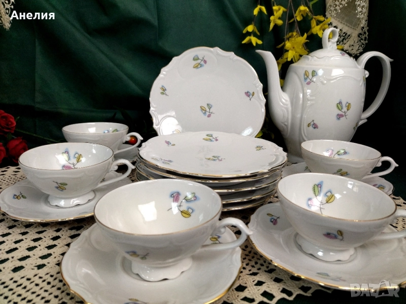 Bavaria фин костен порцелан Барок, снимка 1